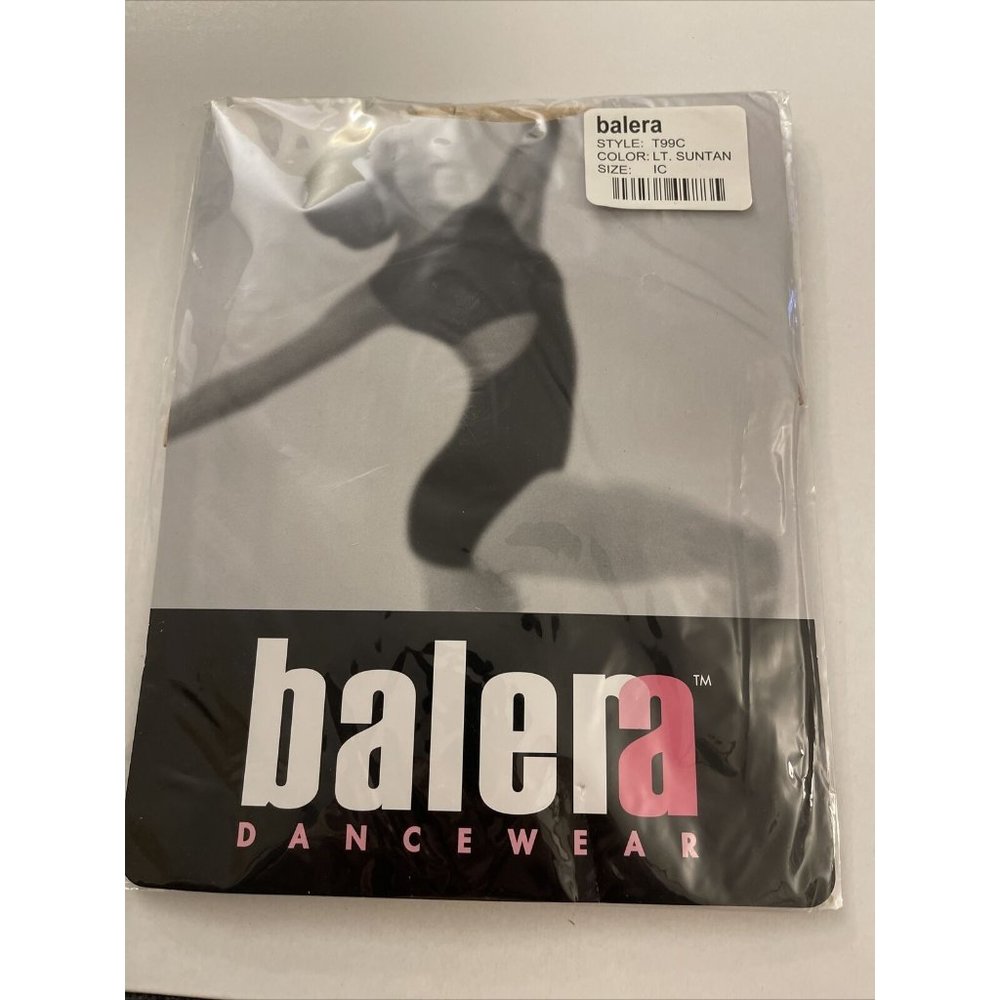 New Balera Dancewear Lt Suntan IC T99C D28